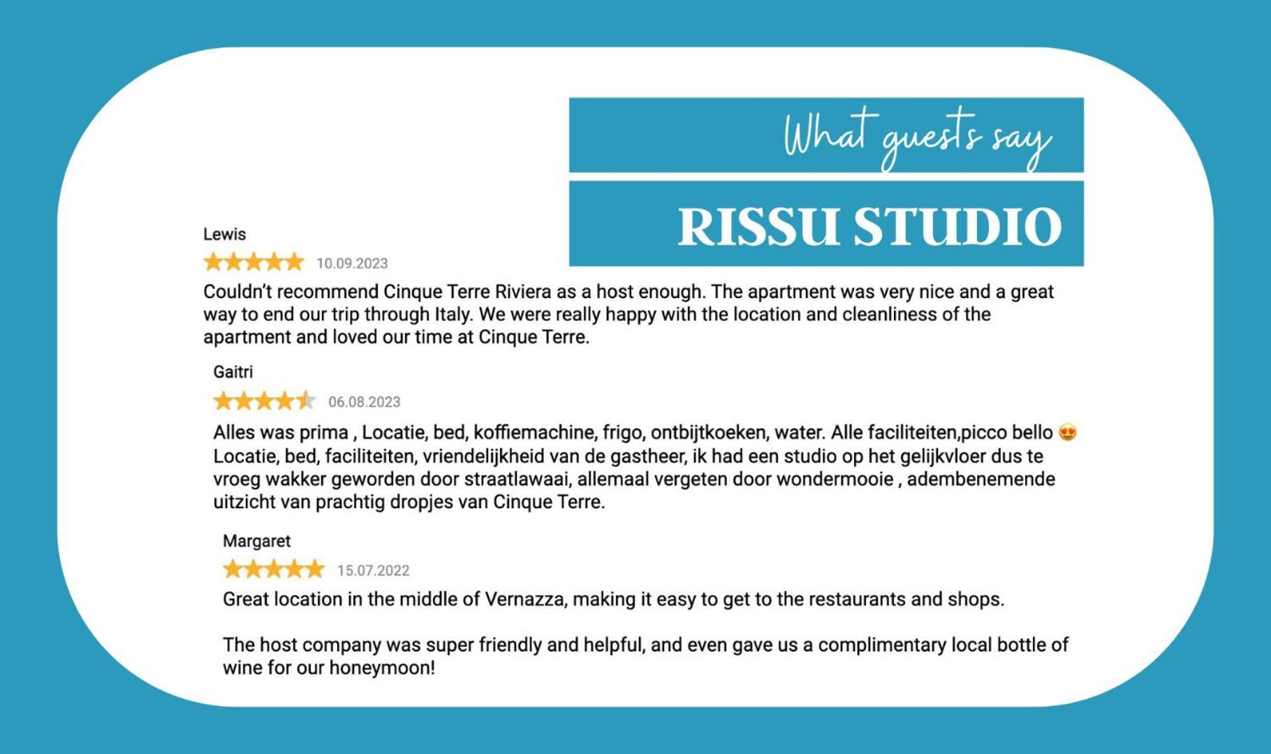 Rissu Nice Studio Vernazza Exterior foto